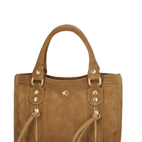 Bolsa Feminina Pequena Em Couro - Marrom
