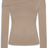 Blusa Feminina Clara Off Shoulder - Marrom