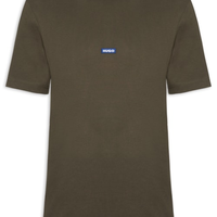 Camiseta Masculina Crew Neck Blue Logo Nieros - Marrom