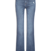 Calça Feminina Cecily Bootcut Aged - Azul
