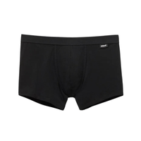 Cueca Boxer "a Indestrutível" Em Algodão Supima - Preto