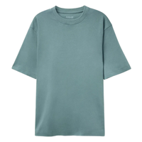 Camiseta Oversized Interlock Em Algodão - Verde