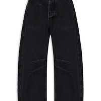 Calça Feminina Barrel Flavia I26 - Preto