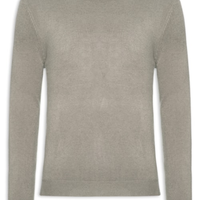 Tricot Masculino Gola Alta Básico - Verde