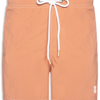 Short Masculino Liso De Praia - Laranja