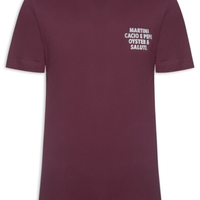 Camiseta Masculina Estampada Saluti - Vermelho