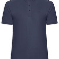 Polo Masculina Toque Gelado Sem Costura - Azul