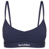 Top Serif Logo Mini Sports Bra - Azul