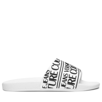 Chinelo Masculino Vjc Fondo Slide Logo Stp - Branco
