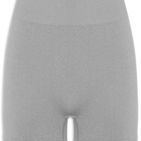 Short Feminino Fitness Texturizado - Cinza