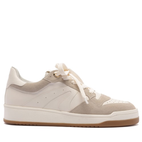 Tênis Feminino Multimaterial Solado Emborrachado - Off White