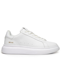 Tênis Masculino Genuine Leather Casual - Branco