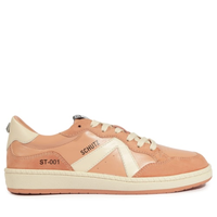 Tênis Feminino Casual Soft Calf Lisboa/ Heavy Suede - Rosa