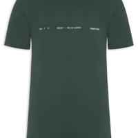 Camiseta Masculino Vintage Issue7 - Verde