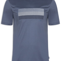 Camiseta Masculina Cotton Jersey Stripe Artwork C-Taut 10 - Azul
