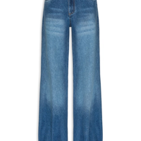 Calça Feminina Jeans Balloon I26 - Azul