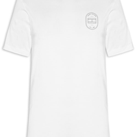 Camiseta Masculina Regular Fit Brand Love Emblema - Branco