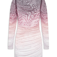 Blusa Feminina De Tule Alongada - Rosa