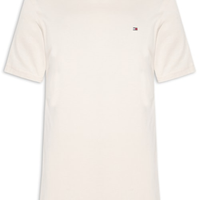 Camiseta Masculina Essential Regular Fit C-Nk Em Algodão - Bege