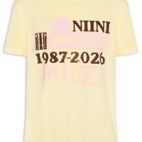 Camiseta Feminina Ski Club Soleil - Amarelo