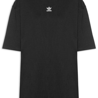 Camiseta Feminina Essentials Boyfriend - Preto