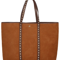 Bolsa Feminina Grande Camurça Viena - Marrom