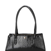 Bolsa Feminina Pequena Verniz Show - Preto