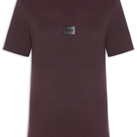 Camiseta Masculina Gradient Logo Crew Neck - Marrom