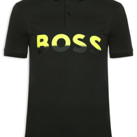Polo Masculina Manga Curta Pavel Regular fit - Preto