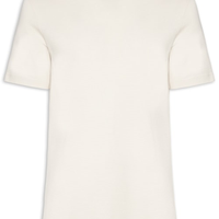 Camiseta Masculina Cotton Blend Bubble-Jacquard Tiburt 240 - Branco