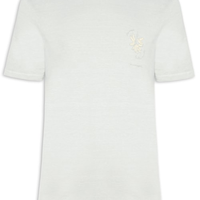 Camiseta Masculina Estampada Bananas - Cinza