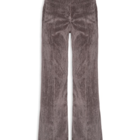 Calça Feminina Veludo Larja - Cinza