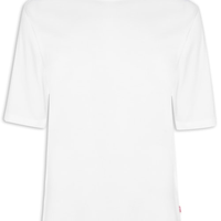 Camiseta Masculina Heavyweight Loose - Branco