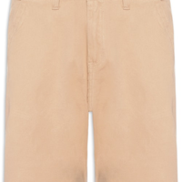 Bermuda Masculina Casual em Sarja Color - Bege