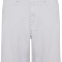 Bermuda Masculina Casual em Sarja Color - Cinza