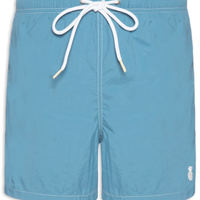 Short Masculino Liso De Praia - Azul
