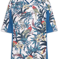 Camiseta Feminina Farm Prm - Azul