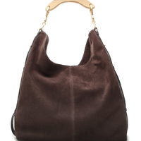 Bolsa Feminina Hobo Evelin Grande - Marrom