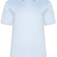 Polo Masculina Pima Cotton - Azul
