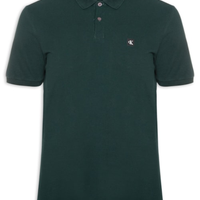 Polo Masculina Manga Curta Premium - Verde