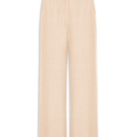 Calça Feminina Pantalona Alfaiataria - Bege
