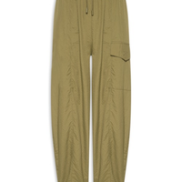 Calça Feminina Nylon Leve Ampla - Verde