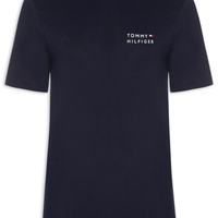 Camiseta Masculina Regular Fit Brand Love Estampada - Azul