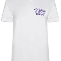 Camiseta Masculina Fancy Pansy - Branco