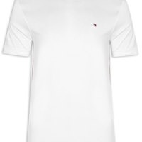 Camiseta Masculina Regular Fit Global Stripe - Branco