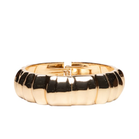 Bracelete Feminino Texturizado - Dourado