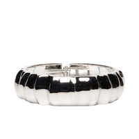 Bracelete Feminino Texturizado - Prateado