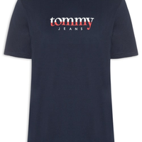 Camiseta Masculina Regular Fit Com Silk - Azul