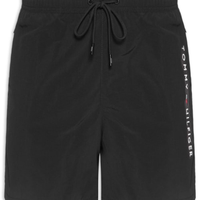 Shorts Masculino De Praia Bolso Com Zíper - Preto