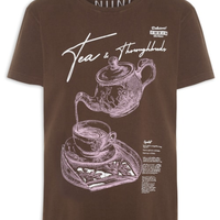Camiseta Feminina Tea - Marrom